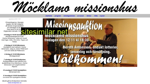 mocklamo-missionshus.se alternative sites
