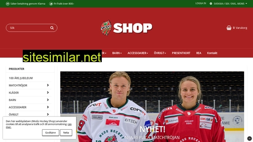 modohockeyshop.se alternative sites
