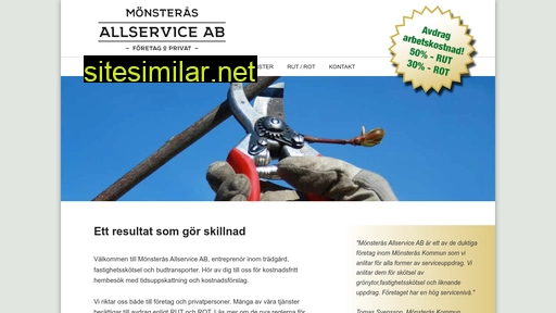 monsteras-allservice.se alternative sites