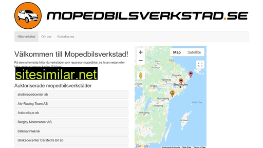 mopedbilsverkstad.se alternative sites