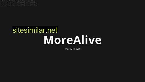 morealive.se alternative sites