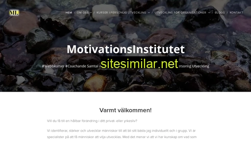 Motivationsinstitutet similar sites