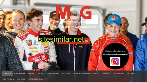motorsportgymnasiet.se alternative sites
