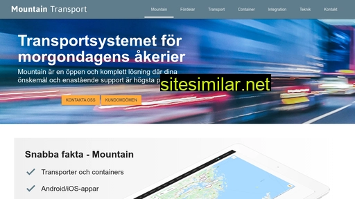 mountain-transport.se alternative sites
