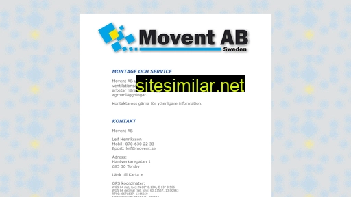 movent.se alternative sites