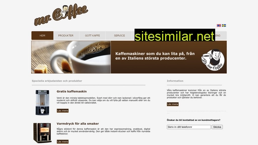 Mrcoffee similar sites