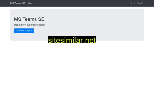 msteams.se alternative sites