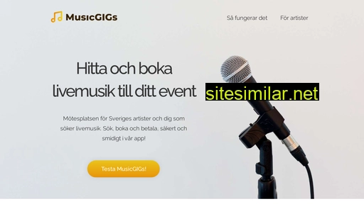 musicgigs.se alternative sites