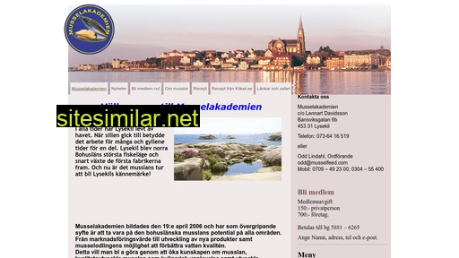 musselakademien.se alternative sites