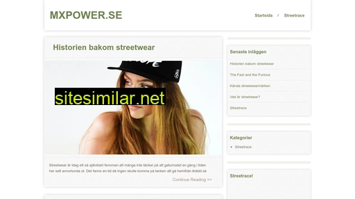 mxpower.se alternative sites