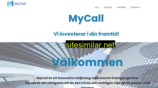 mycallsweden.se alternative sites