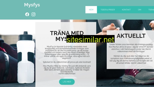 mysfys.se alternative sites