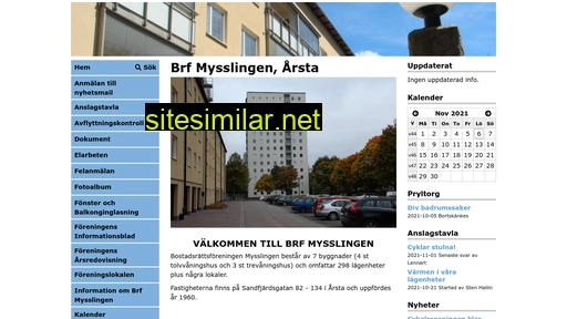 mysslingen.se alternative sites