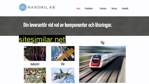 nanomil.se alternative sites