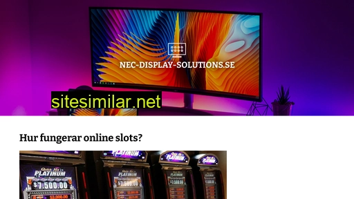 nec-display-solutions.se alternative sites
