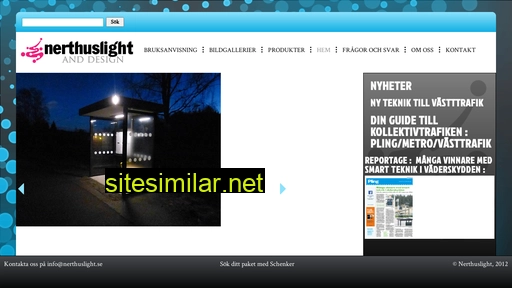 nerthuslight.se alternative sites
