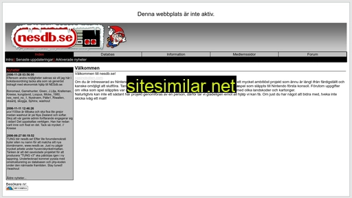 nesdb.se alternative sites