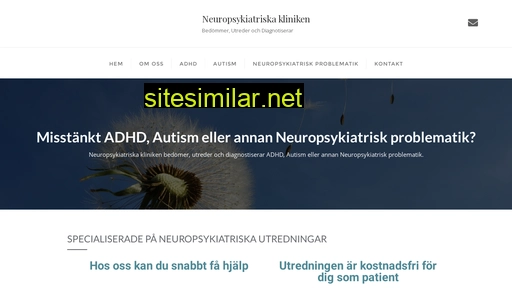 Neuropsykiatriskakliniken similar sites