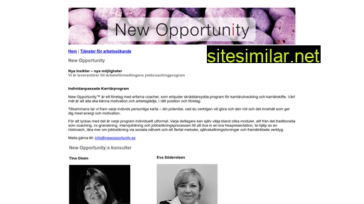 newopportunity.se alternative sites