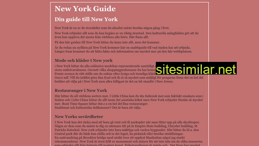 newyork-guide.se alternative sites