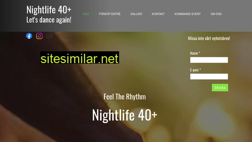 nightlife40.se alternative sites