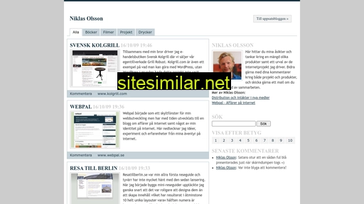 niklasolsson.se alternative sites