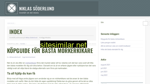 niklassoderlund.se alternative sites