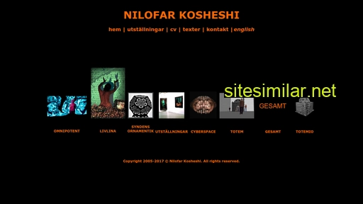 Nilofarkosheshi similar sites