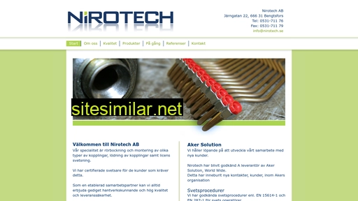 nirotech.se alternative sites