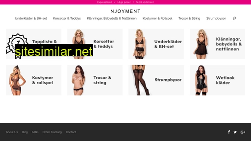 njoyment.se alternative sites
