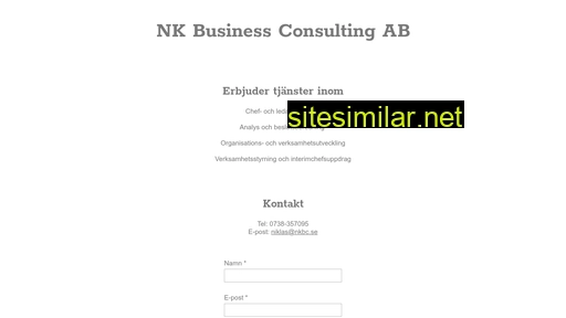 nkbc.se alternative sites
