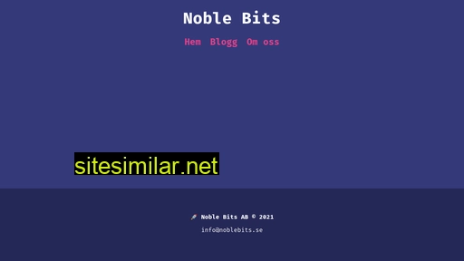 noblebits.se alternative sites