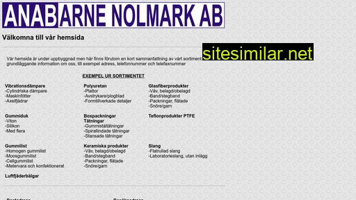 nolmark.se alternative sites