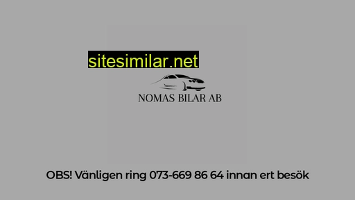 nomasbilar.se alternative sites