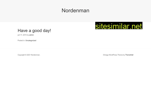 Nordenman similar sites