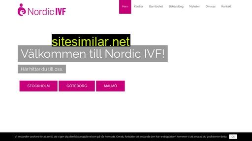 nordicivf.se alternative sites