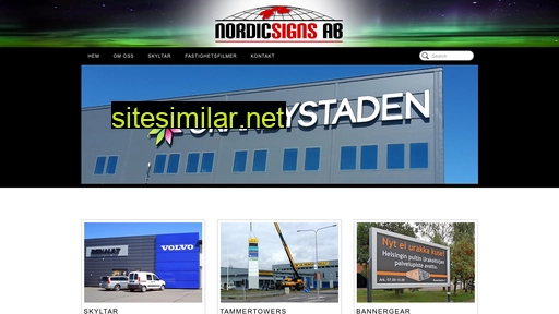 Nordicsigns similar sites