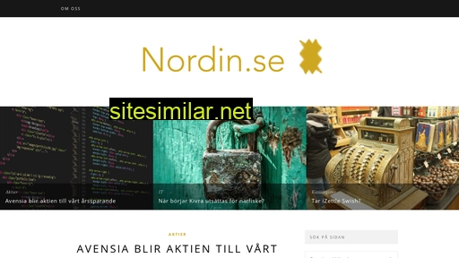 nordin.se alternative sites