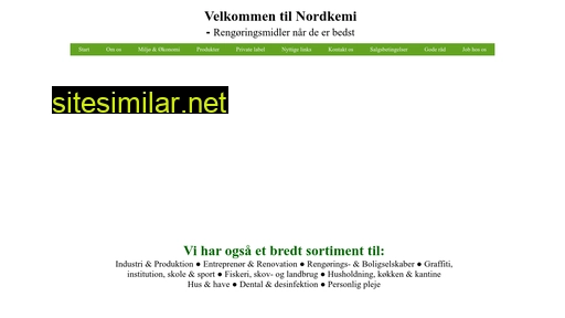 nordkemi.se alternative sites