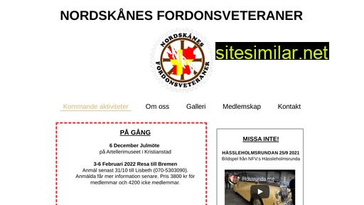 nordskanesfordonsveteraner.se alternative sites