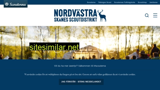 nordvastraskane.scout.se alternative sites