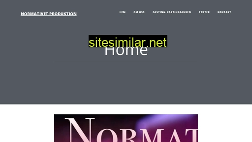 normativetproduktion.se alternative sites