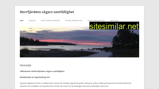 norrfjardensvagar.se alternative sites