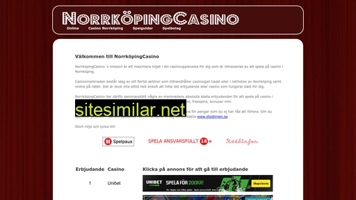 norrkopingcasino.se alternative sites
