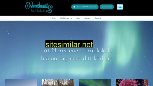 norrskenetstrafikskola.se alternative sites