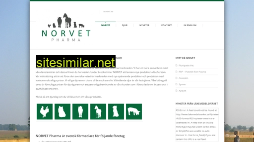 norvet.se alternative sites