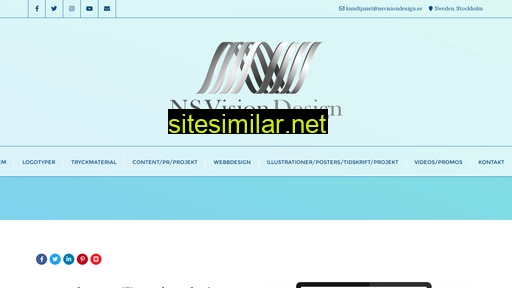nsvisiondesign.se alternative sites