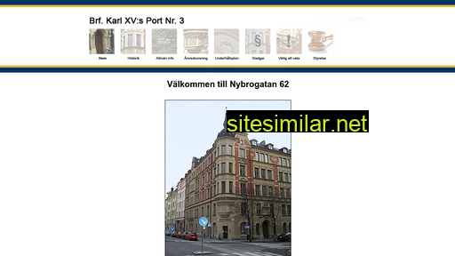 nybrogatan62.se alternative sites