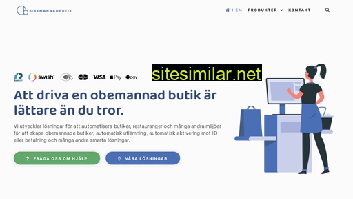 obemannadbutik.se alternative sites