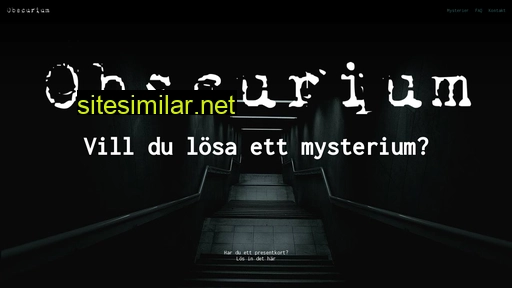 obscurium.se alternative sites